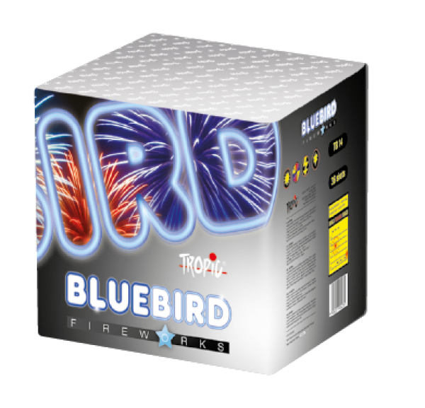 Батарея салютов tropic tb 14 blue bird 