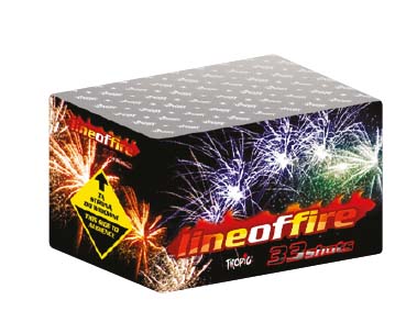 Батарея салютов tropic tw30 line of fire 